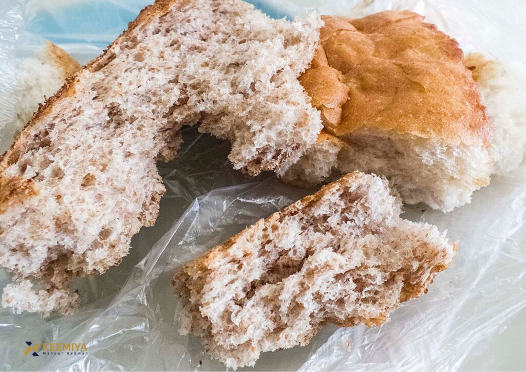 stale bread and enzymes